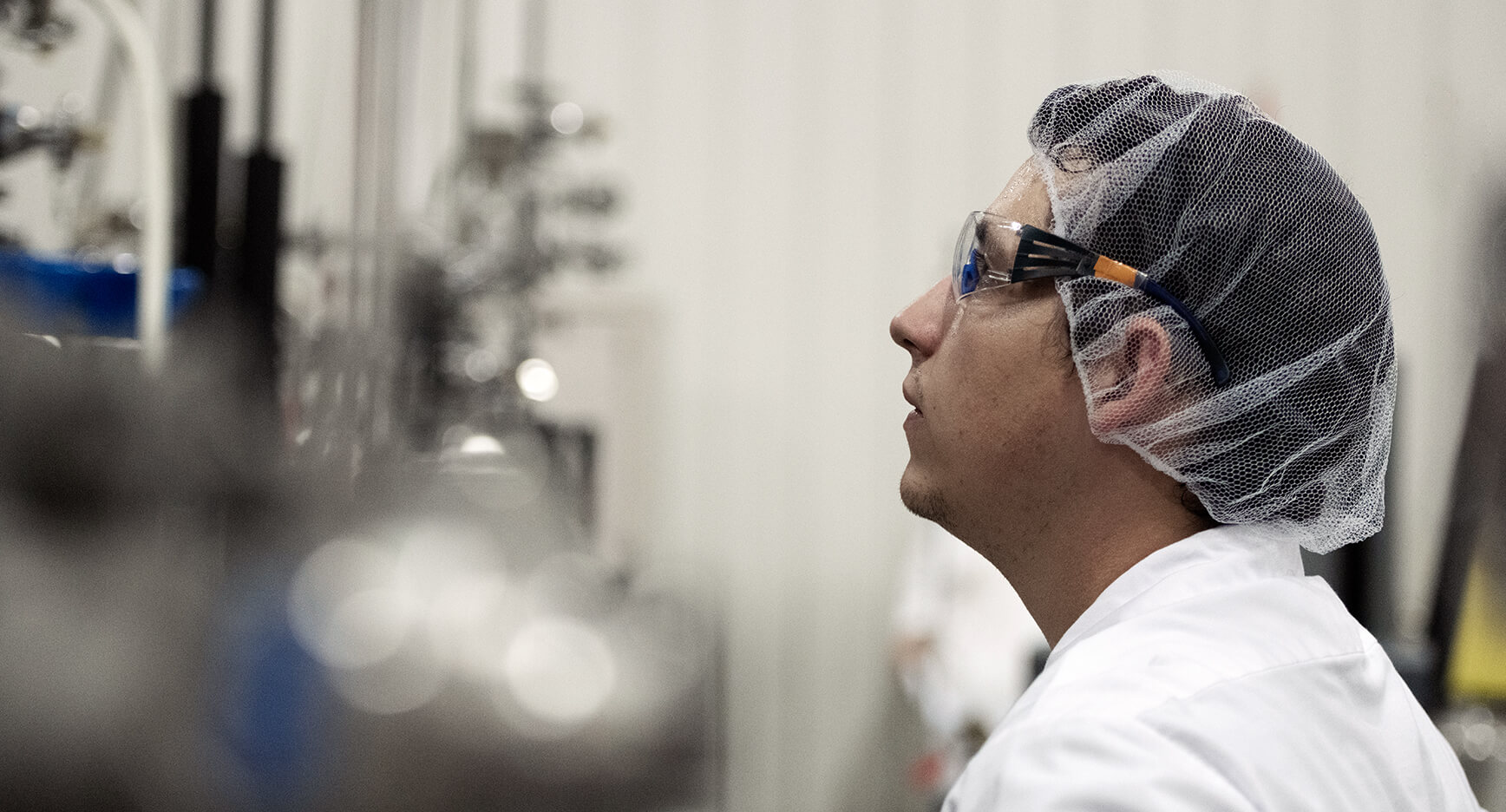 A Noblegen plant operator at work