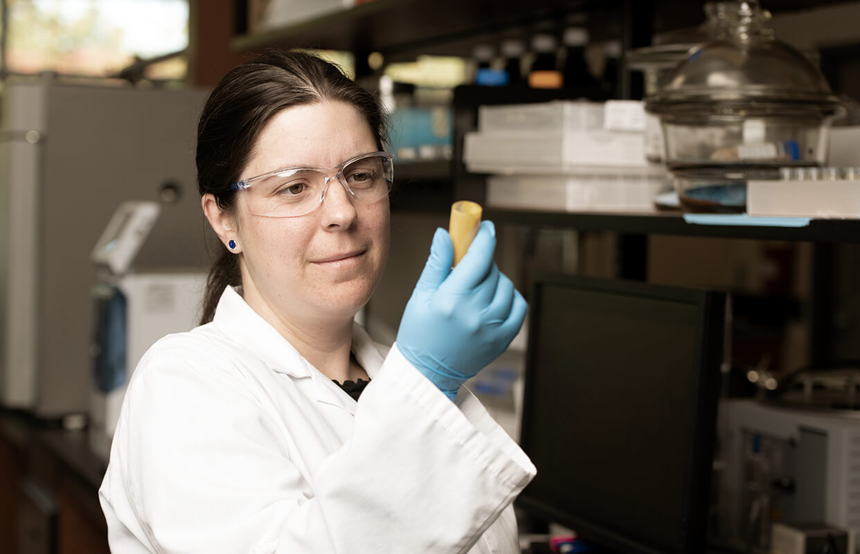 A Noblegen scientist at work